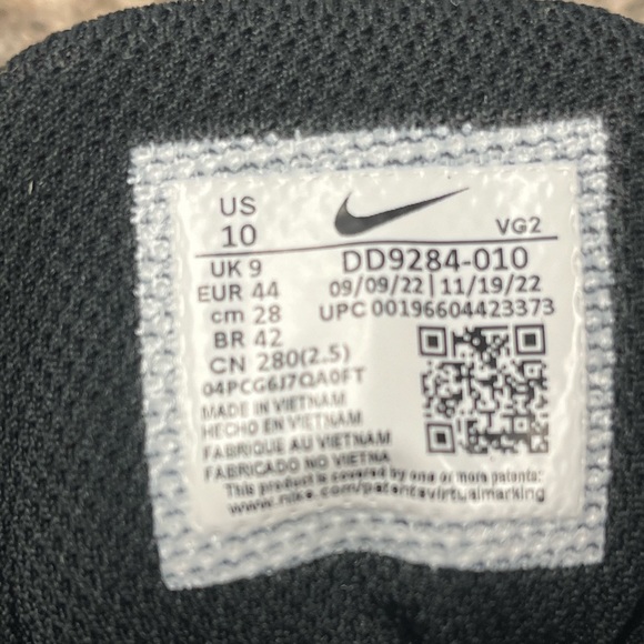 Nike Mens Flex Experience Run 11 NN Black Coconut Running Shoes DD9284-010 Sz 10 - Picture 6 of 6